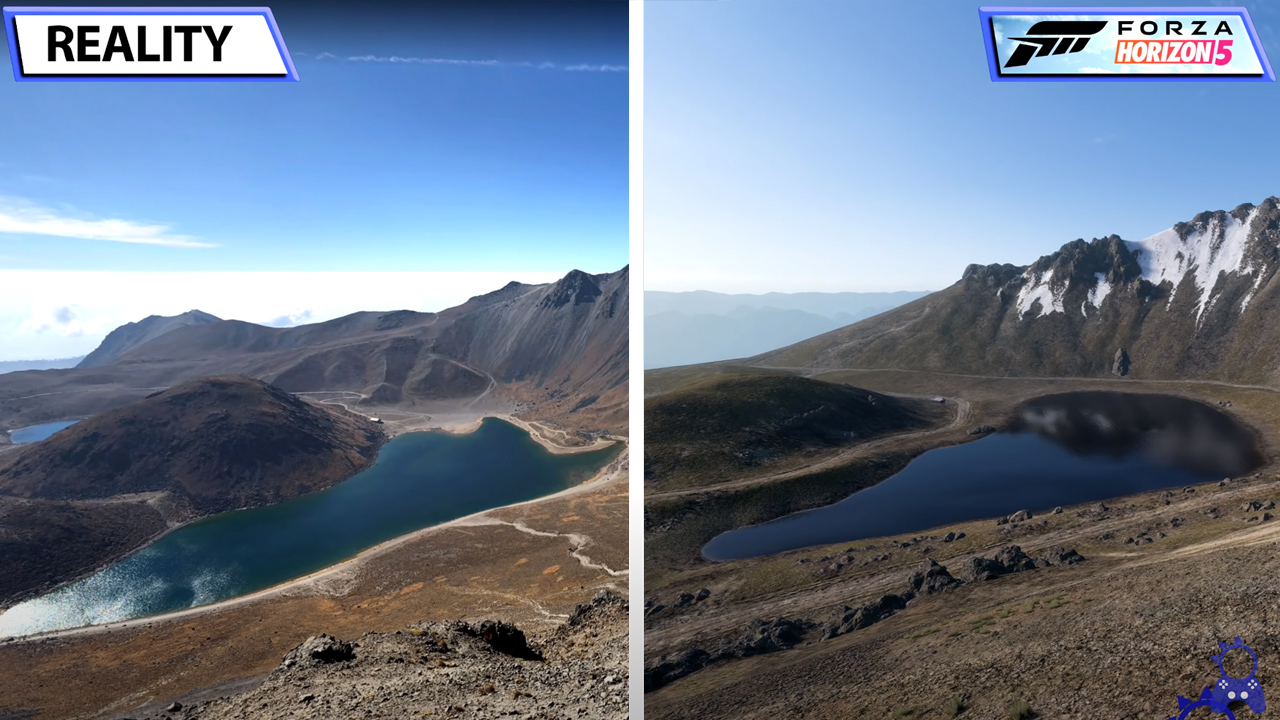 L'image du jour : Forza Horizon 5 vs la réalité, le comparatif "graphique"