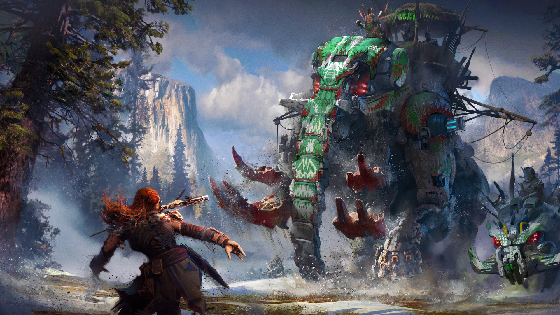 Horizon Forbidden West évoque ses ennemis mécaniques