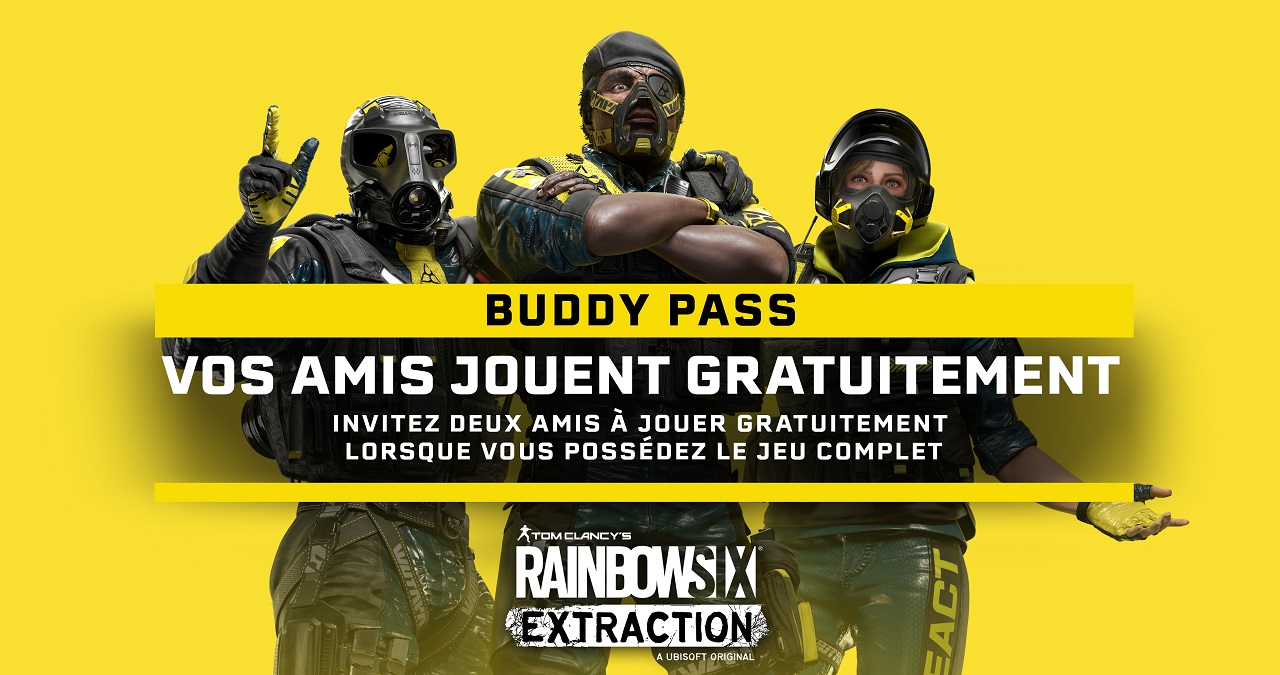 Rainbow Six Extraction sortira le 20 janvier 2022 avec un Buddy Pass inclus, les détails pour en profiter