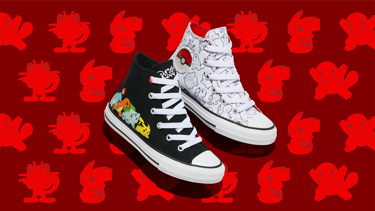 Pokémon : Une collaboration avec Converse disponible en France dévoilée, infos et images
