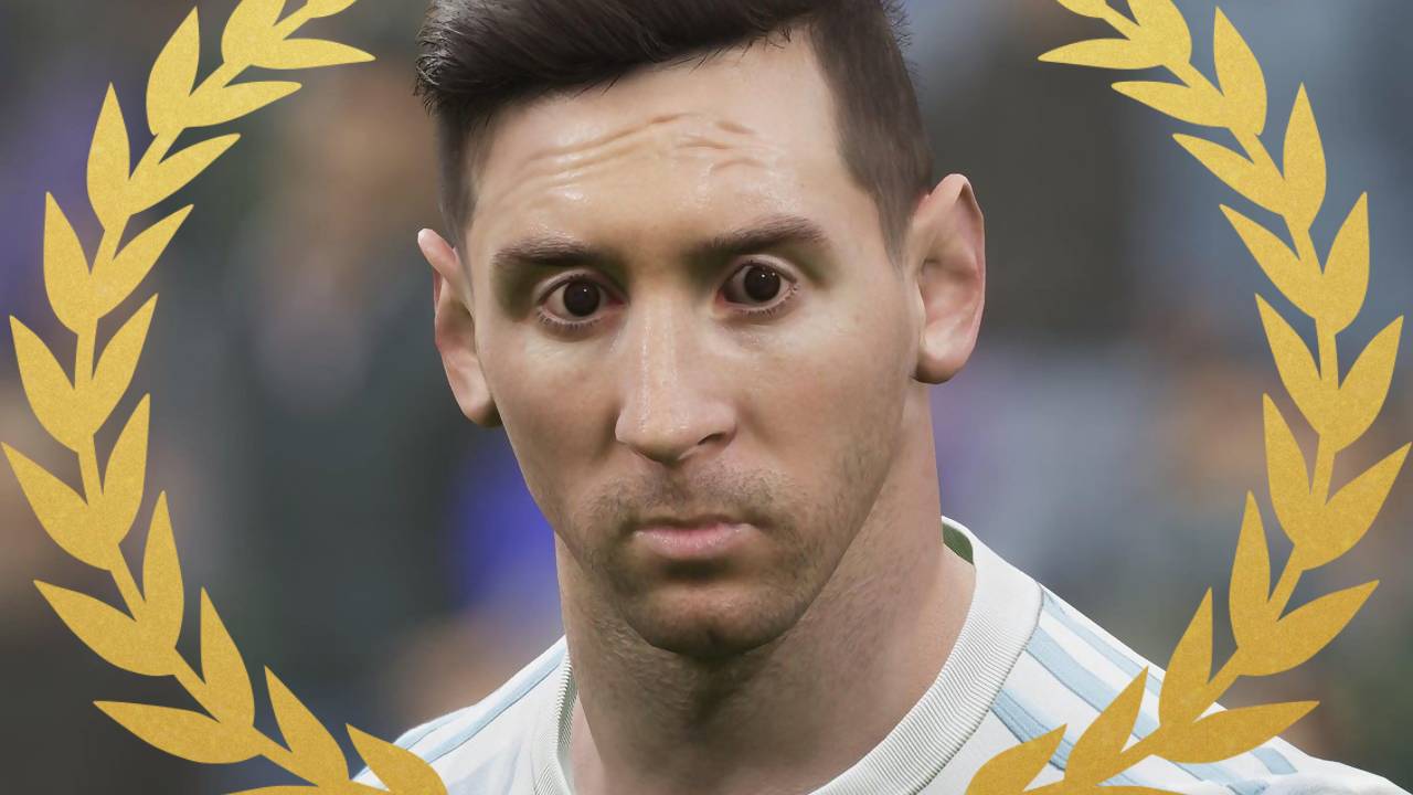L'image du jour : Konami avait raison ! Messi reproduit sa "tête ratée" au Ballon d'Or