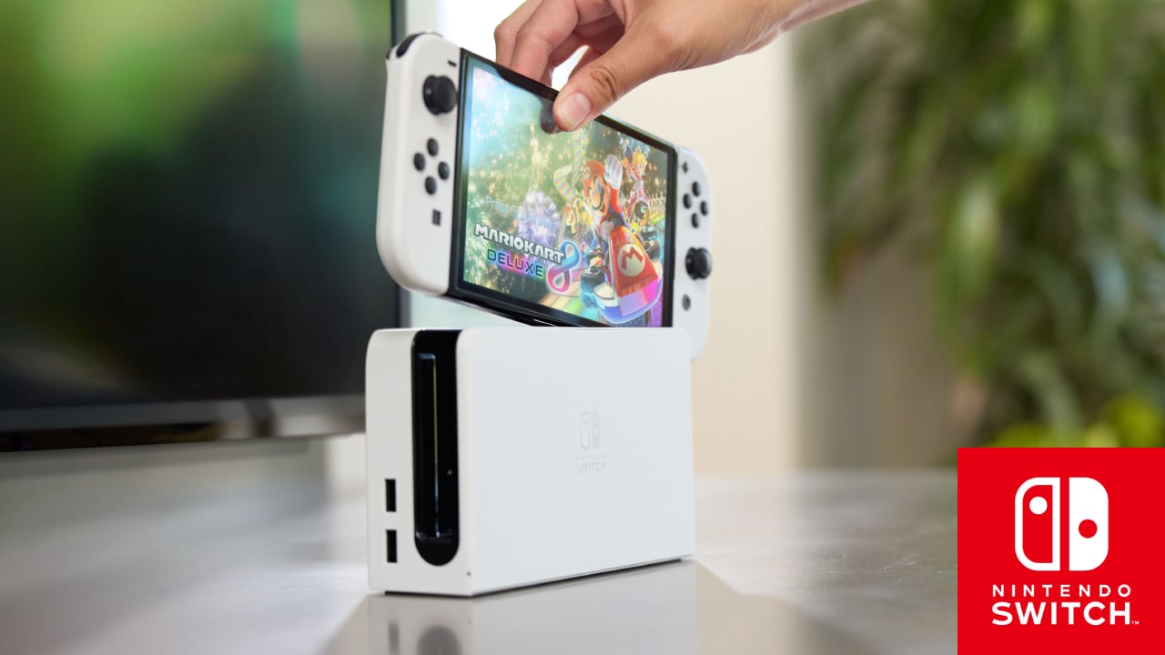 Nintendo met enfin le dock de la Switch OLED en vente, et quelques accessoires
