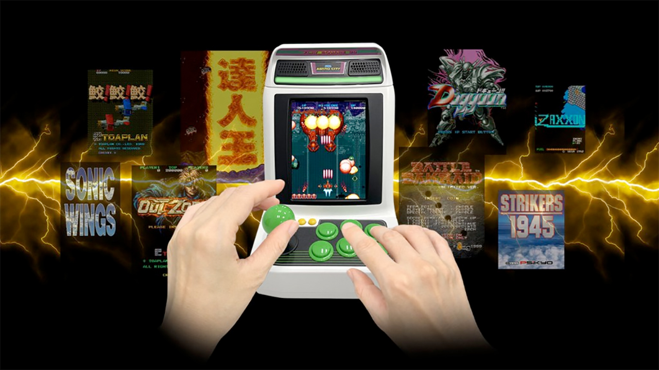 SEGA annonce l'Astro City Mini V avec un écran vertical et de nouveaux jeux