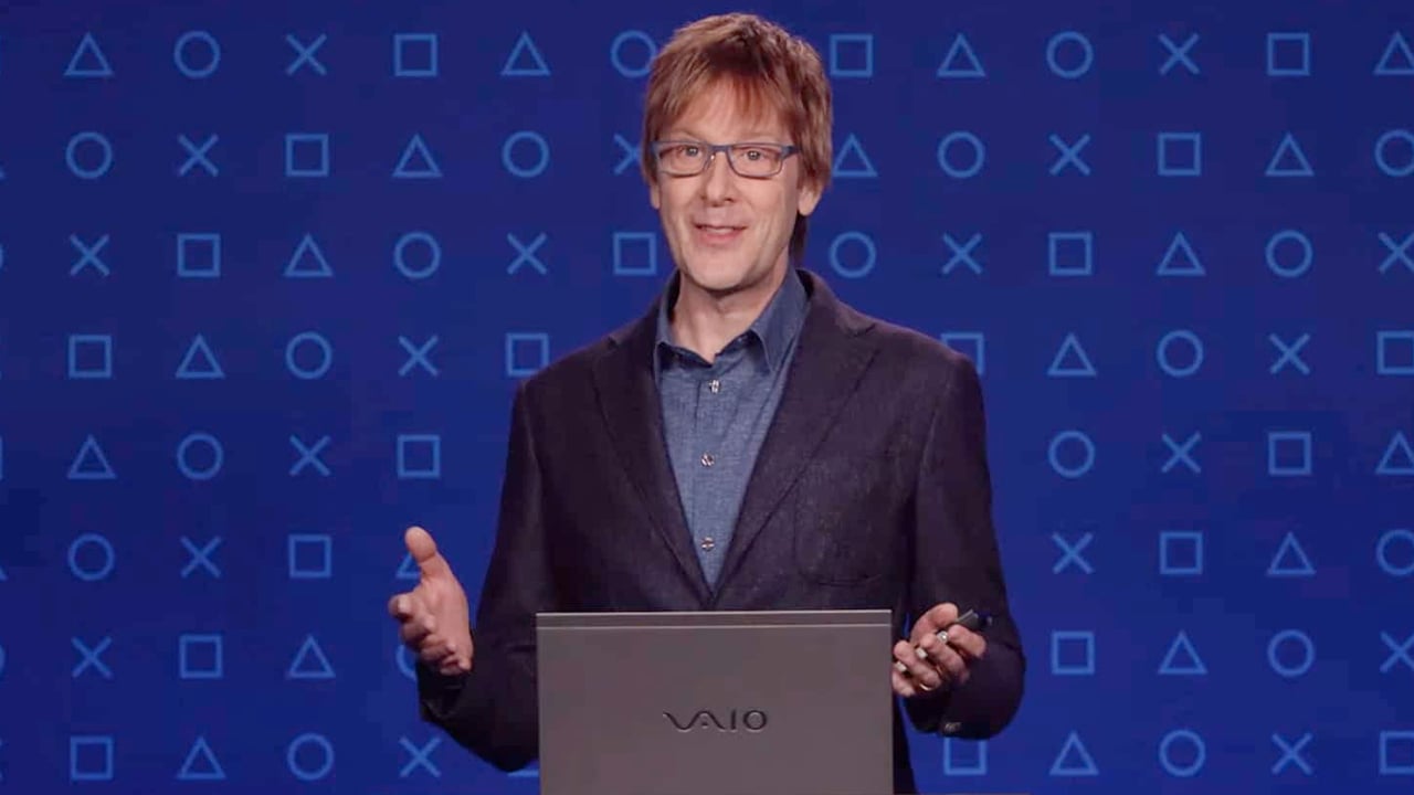 Mark Cerny pendant une présentation de la PS5