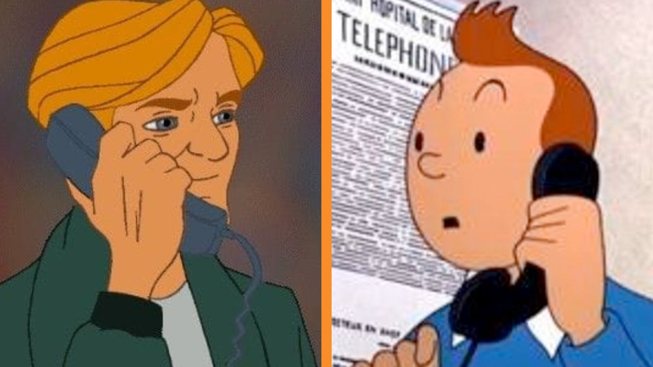Charles Cecil (Les Chevaliers de Baphomet) s'inspire de Tintin pour chacun de ses jeux