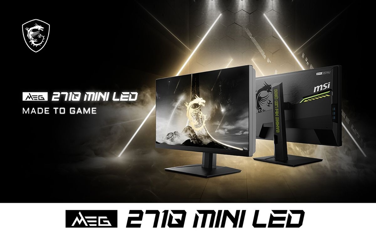 CES 2022 : MSI dévoile un moniteur Mini-LED 1440p/300 Hz