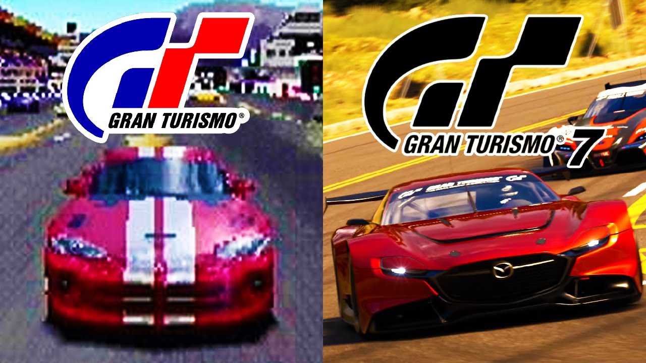 L'image du jour : L'évolution graphique de Gran Turismo de 1997 à 2022
