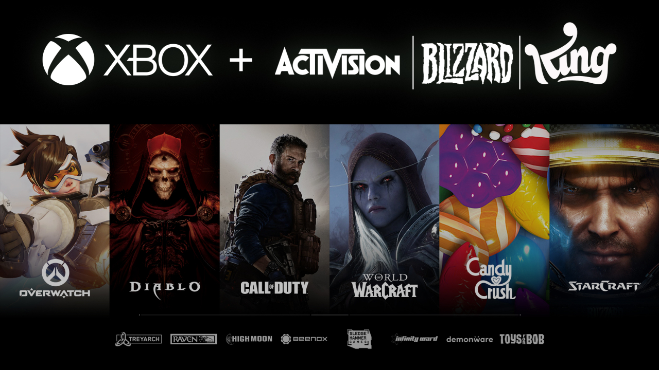 Microsoft espère racheter Activision Blizzard pour près de 70 milliards de dollars