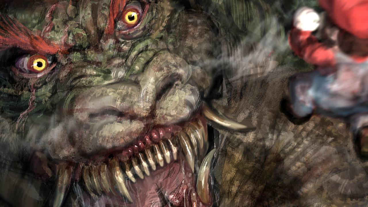 L'image du jour : L'univers de Mario en version extrêmement glauque