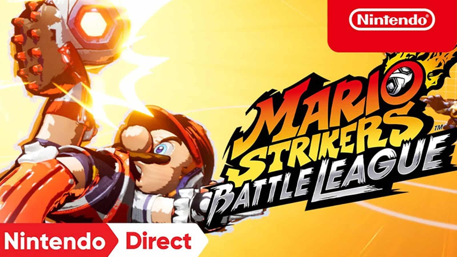 Mario Strikers : Battle League Football, Mario sort les crampons dans une première vidéo