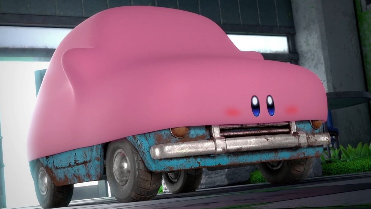 Kirby et le monde oublié : un trailer sur le transmorphisme, pour gober des voitures