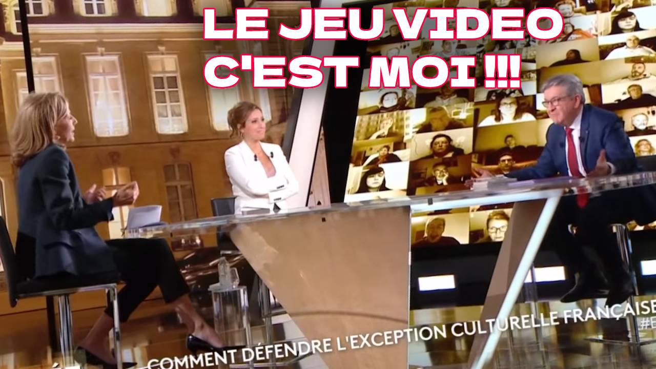 L'image du jour : Le Jeu vidéo est-il un art ? Jean-Luc Mélenchon a tranché