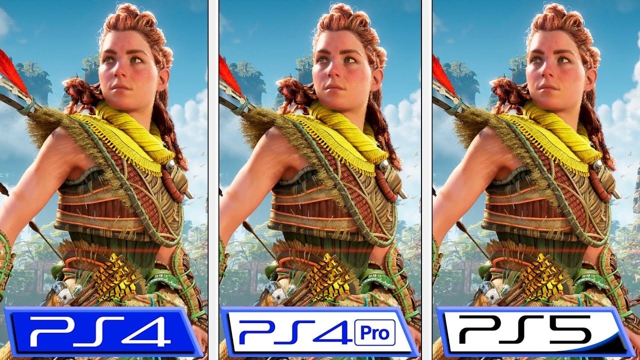 Horizon Forbidden West PS4 vs PS5, le comparatif graphique complet