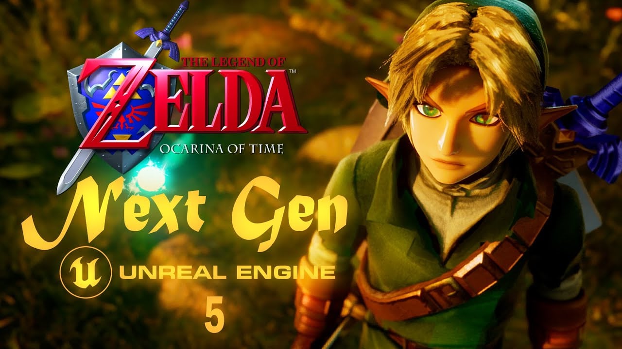 L'image du jour : Zelda Ocarina of Time Next Gen sur l'Unreal Engine 5