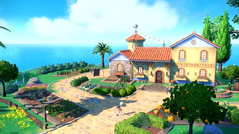 Screenshot of Pokémon Scarlet.