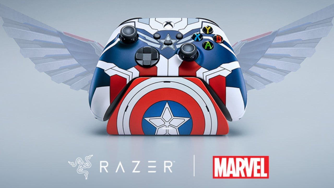 Xbox : une manette Captain America en édition limitée par Razer
