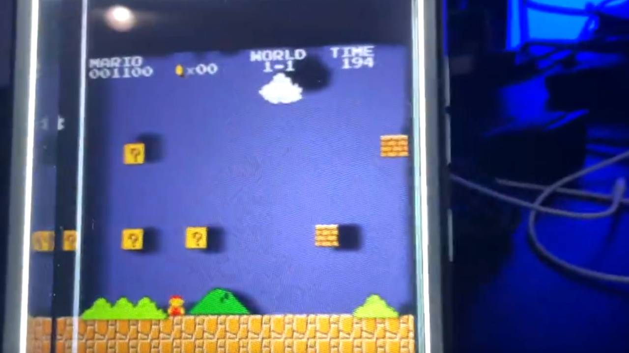 L'image du jour : Des jeux NES jouables en version holographique