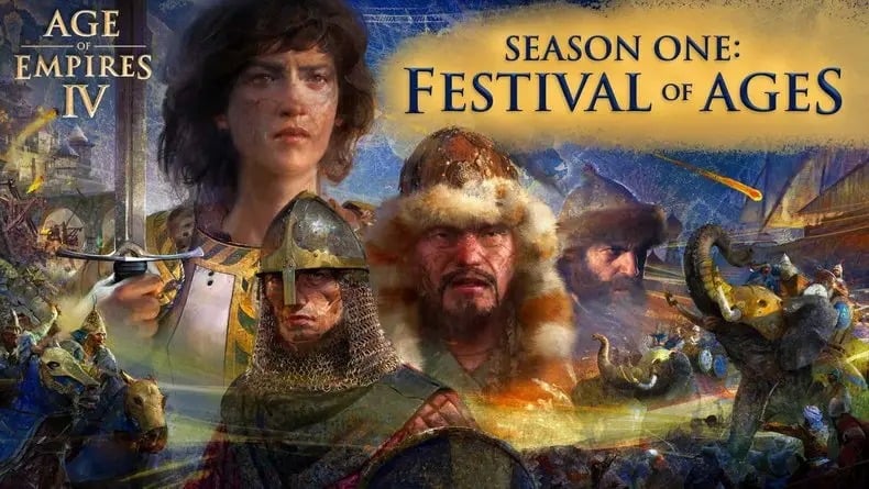 Image de la saison 1 d'Age of Empires IV.