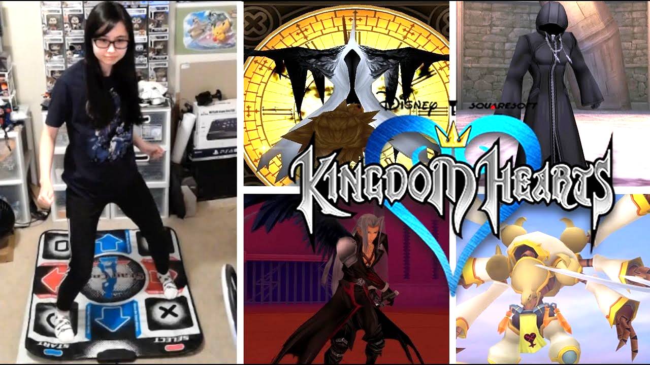 L'image du jour : Sans les mains, elle bat tous les boss de Kingdom Hearts !