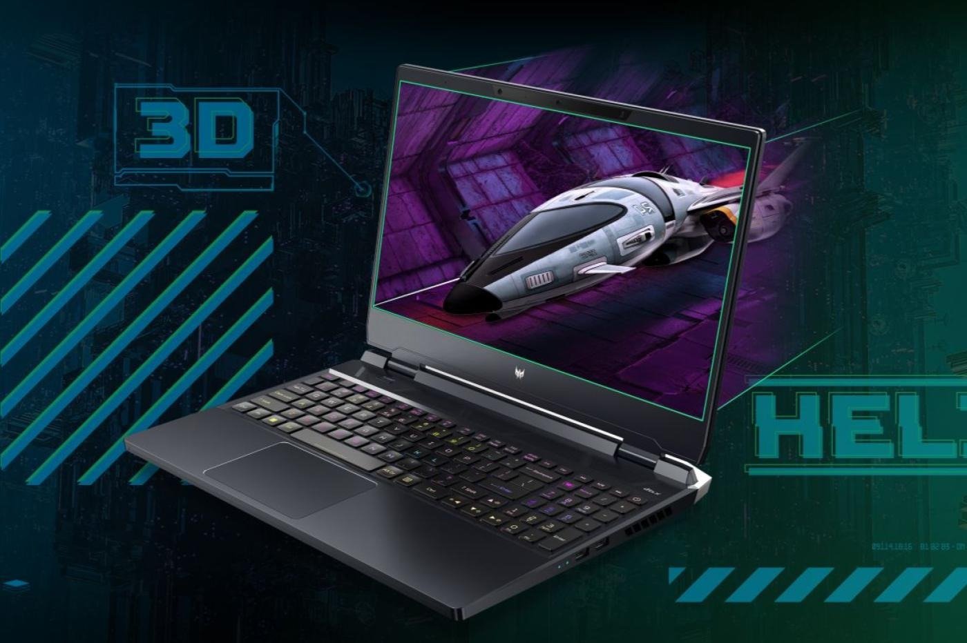 ACER dévoile un impressionnant laptop avec un écran 3D stéréoscopique