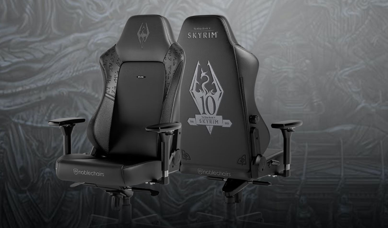 Skyrim : Noblechairs dévoile un siège pour les 10 ans du jeu