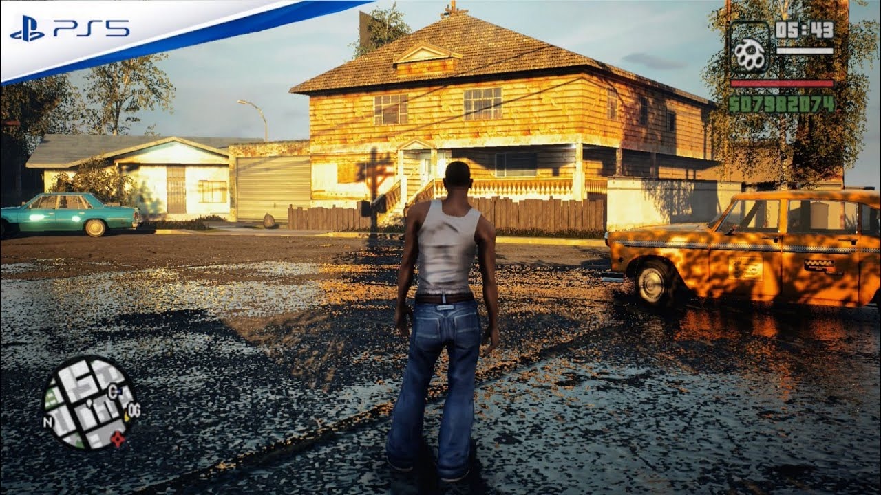 GTA San Andreas sous Unreal Engine 5, ça donne ça
