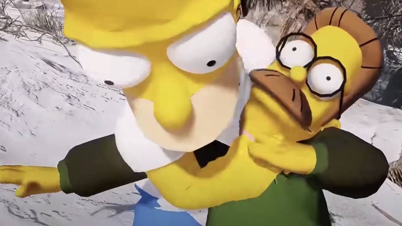 L'image du jour : God of War ruiné par Homer et Bart, avec leurs voix ! (RIP Flanders)