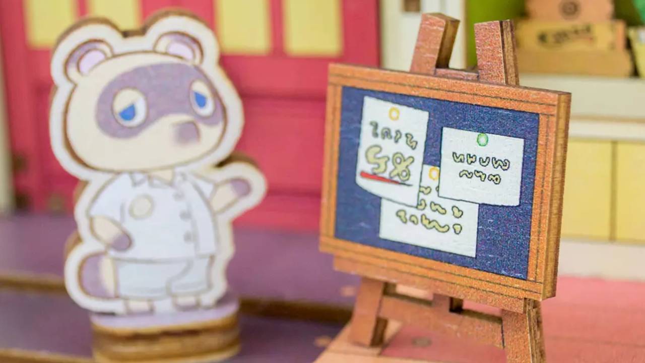 L'image du jour : Un sublime dock Switch en bois Boutique Nook