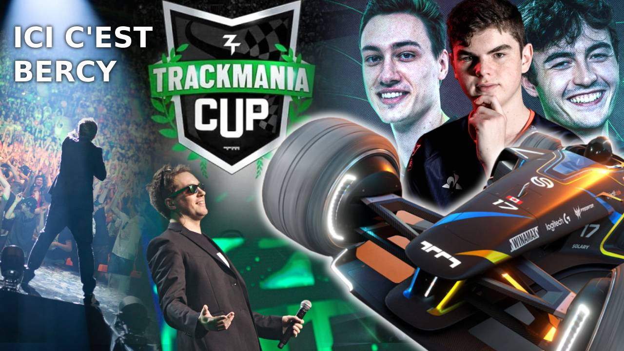 L'image du jour : L'esport c'est bien, la Trackmania Cup à Bercy c'est mieux ! Vivez la Finale avec ZeratoR