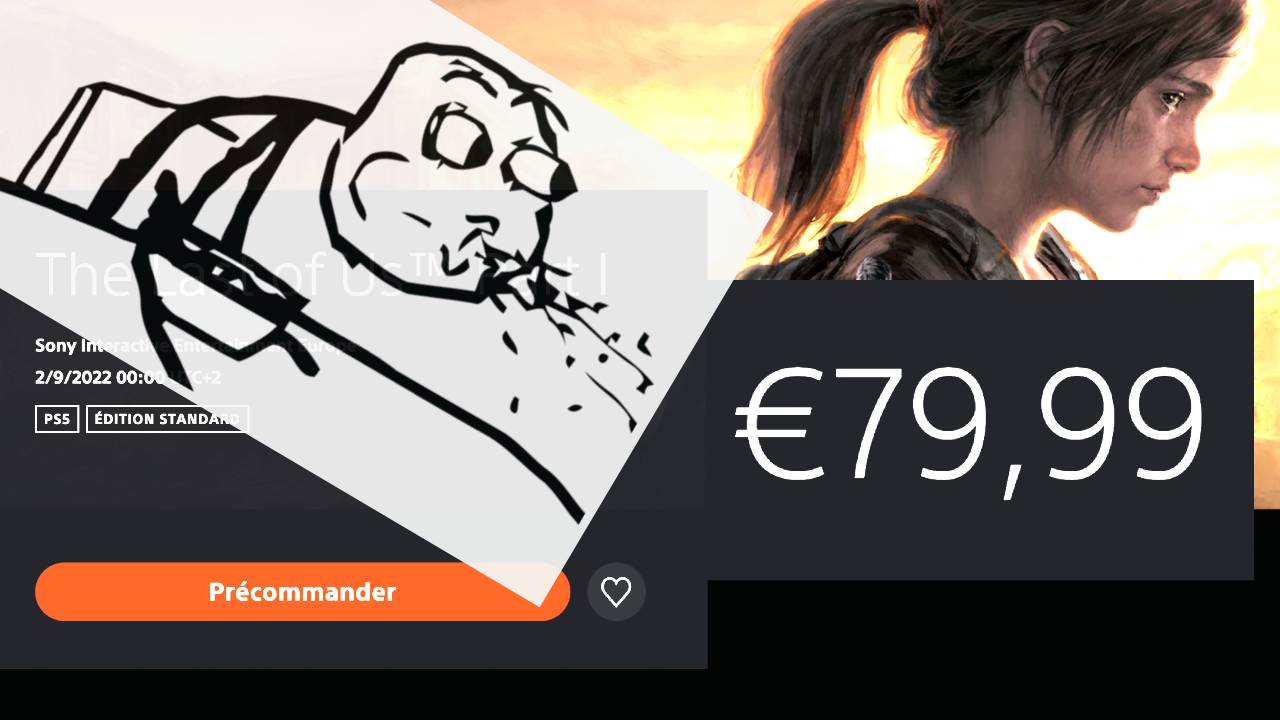 L'image du jour : The Last of Us PS5 Remake Part I rejoint un club très controversé