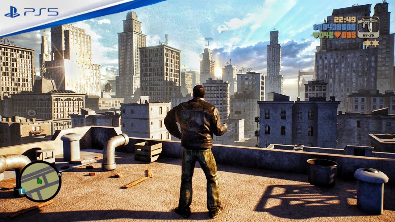 L'image du jour : Un remake de GTA III imaginé, le comparatif avec l'original