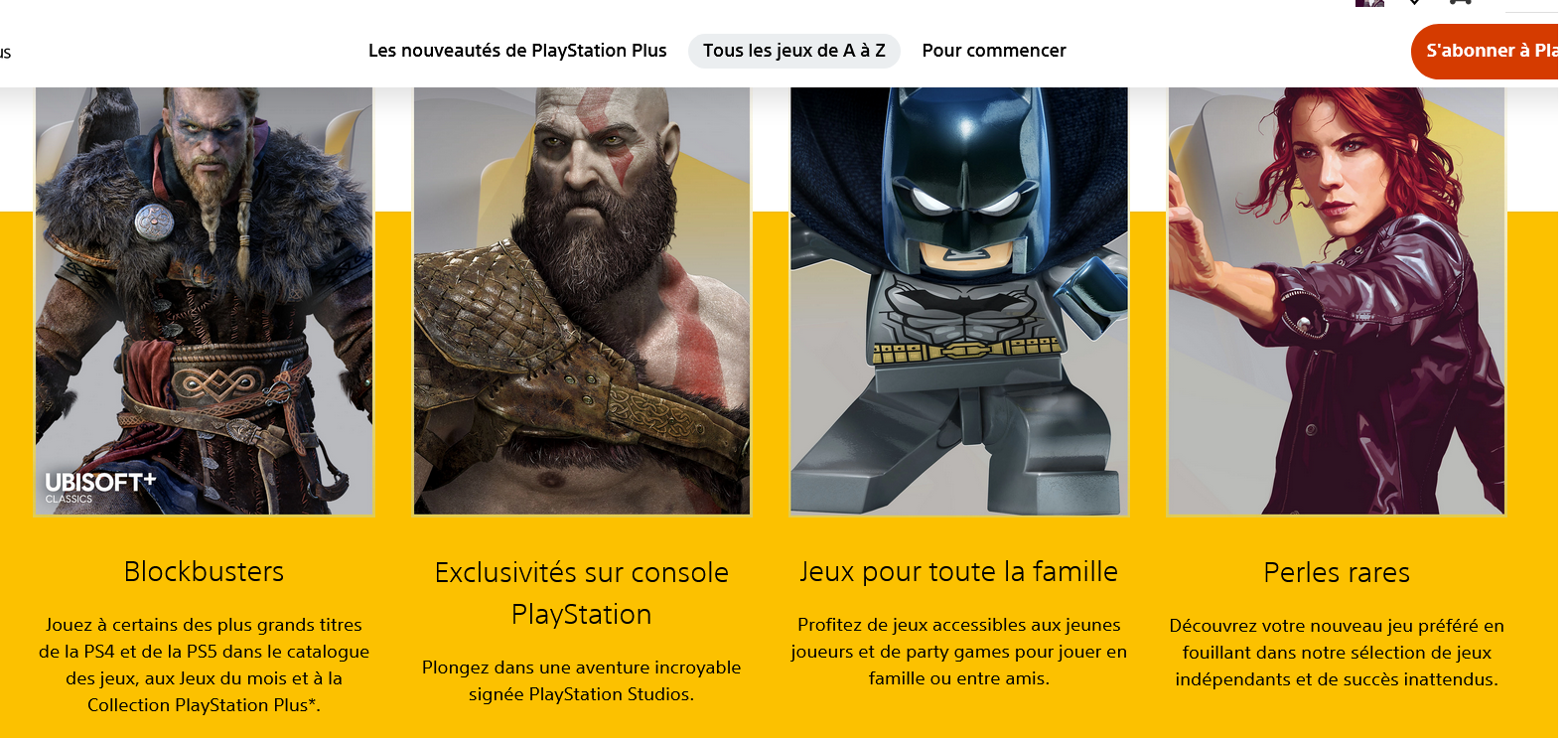 Les meilleurs jeux pour toute la famille du Catalogue des jeux PS