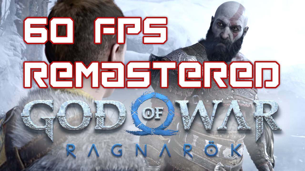 L'image du jour : Les trailers de God of War Ragnarök "remasterisés" à 60FPS, ça donne ceci