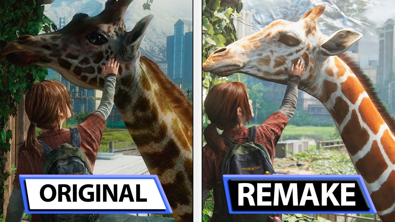 L'image du jour : The Last of Us Part I, le comparatif Original VS Remake