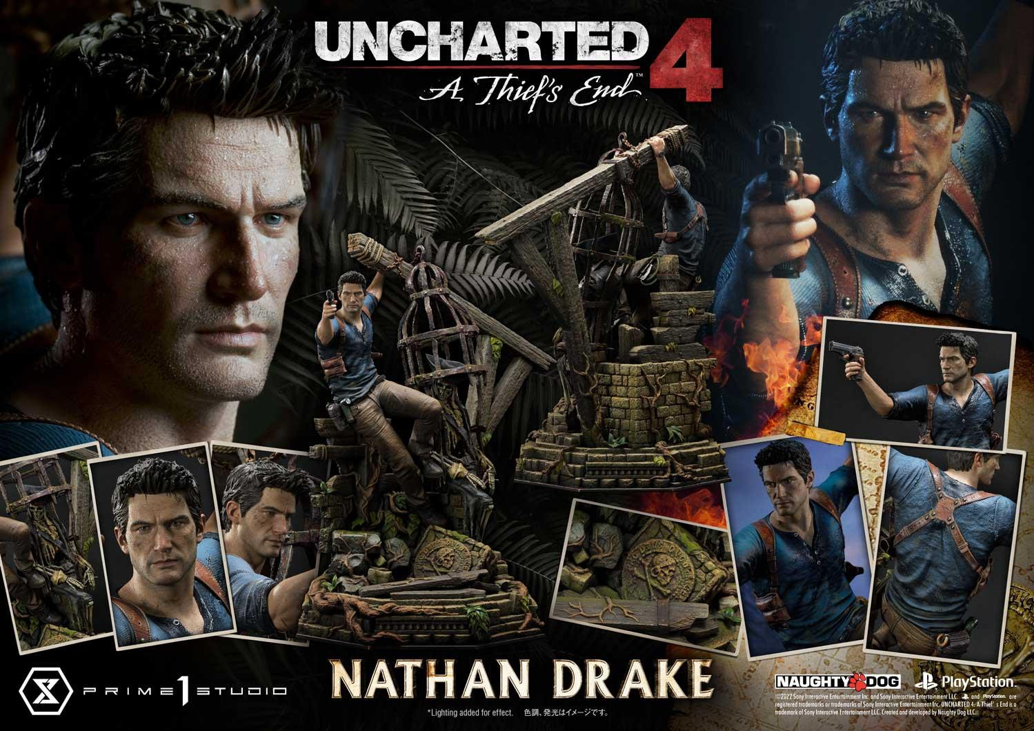  Uncharted 4 Nathan Drake statuette Prime 1 Studio
