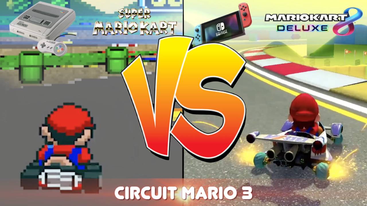 Mario Kart 8 Deluxe : de nouveaux circuits de toute beauté, notre comparatif vidéo avec les originaux