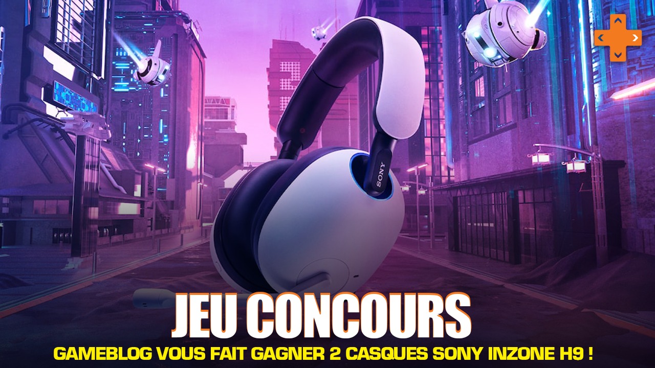 CONCOURS : Deux casques audio Sony Inzone H9 (299 euros) à gagner !