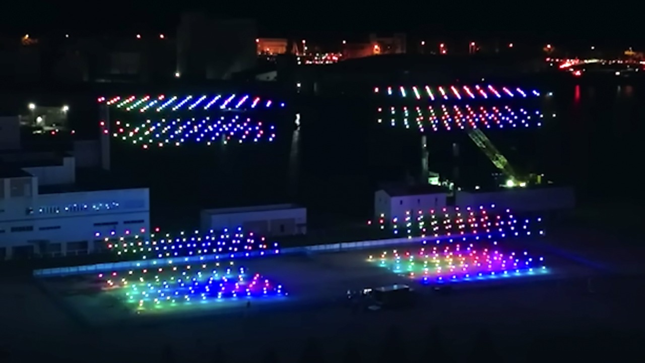 L'image du jour : une armée de drones forme des Pokémon avec une bluffante précision