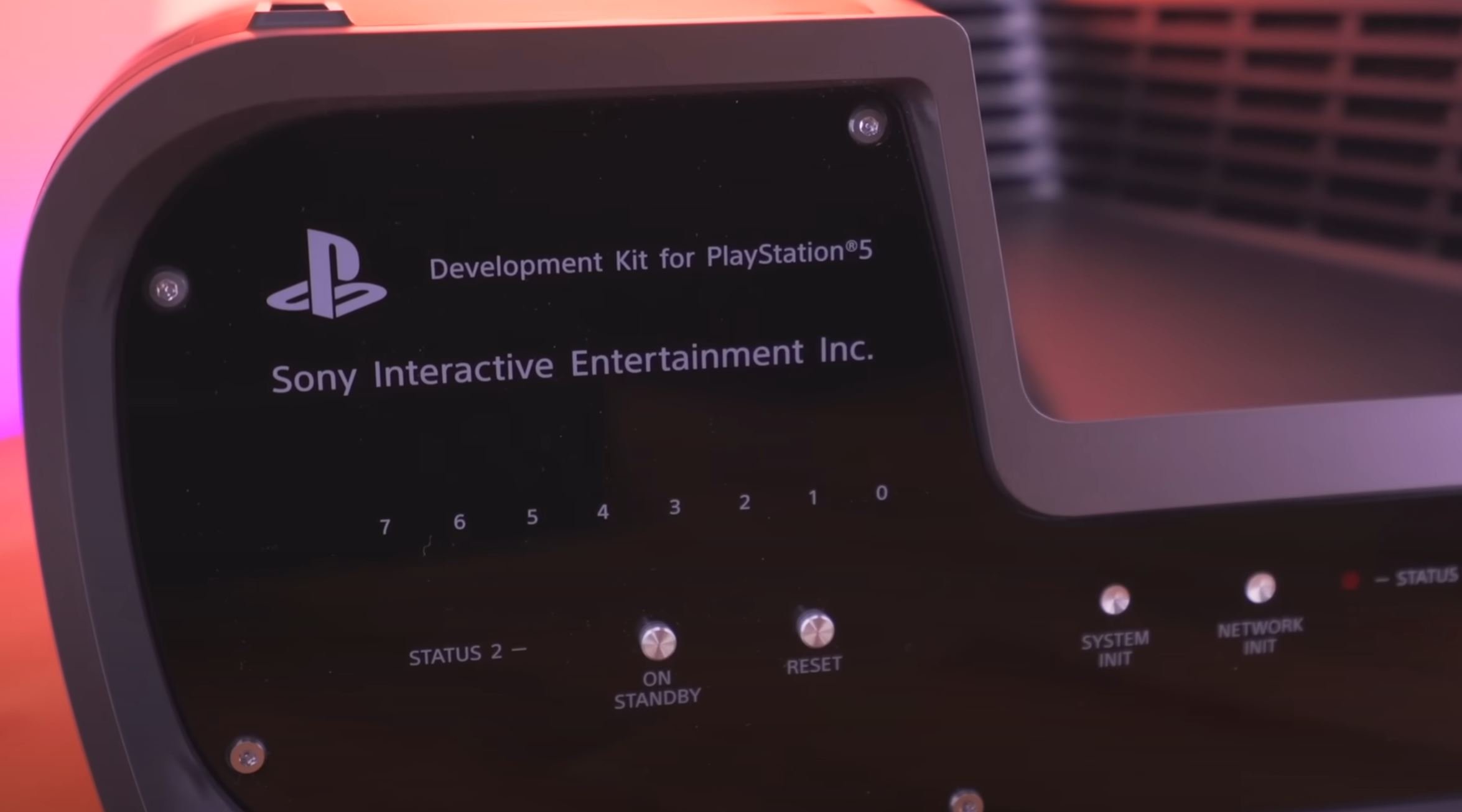 Kit de développement de la PS5.