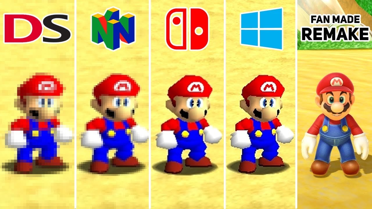 L'image du jour : Mario 64, le Fan Remake qui donne envie