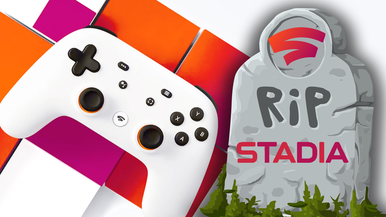 Stadia est mort, c'est officiel ! RIP petit ange parti trop tard