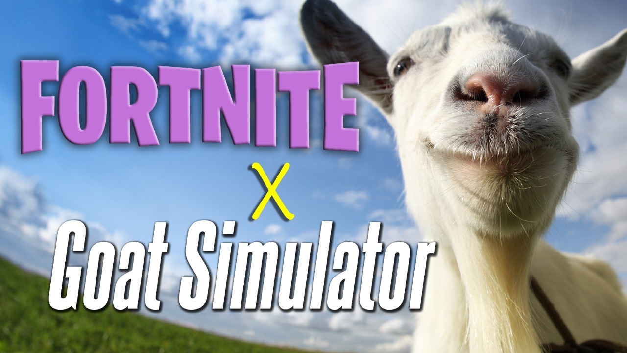 Fortnite feat. Goat Simulator : la collaboration qui n'a aucun sens