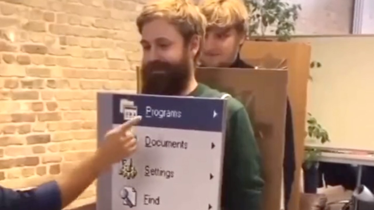 Youpi matin : un cosplay de Paint sous Windows 95