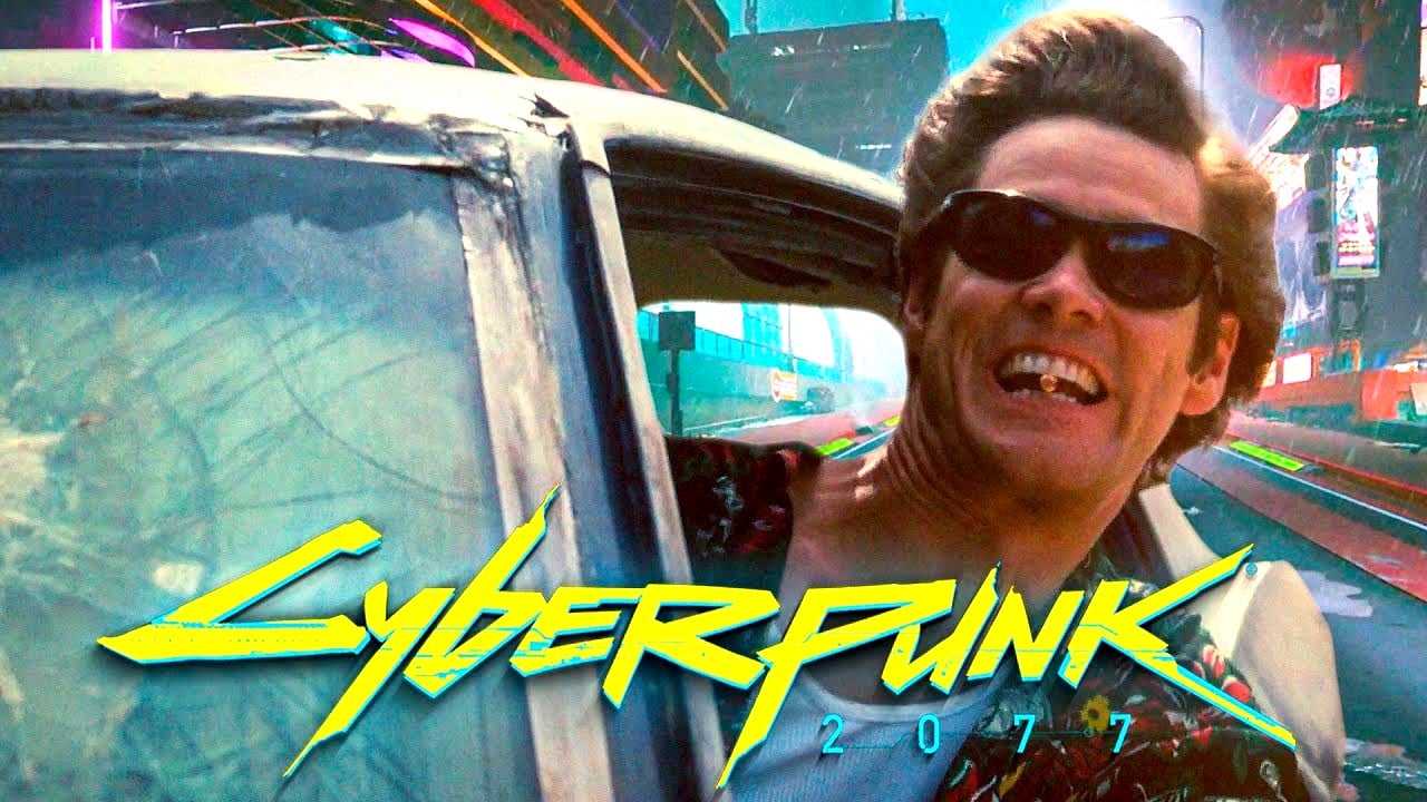 La vidéo du WE : Ace Ventura s'incruste dans Cyberpunk 2077