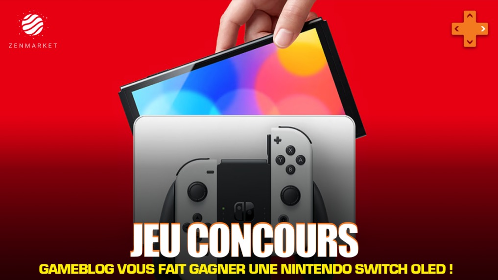 CONCOURS : une console Nintendo Switch OLED à gagner !