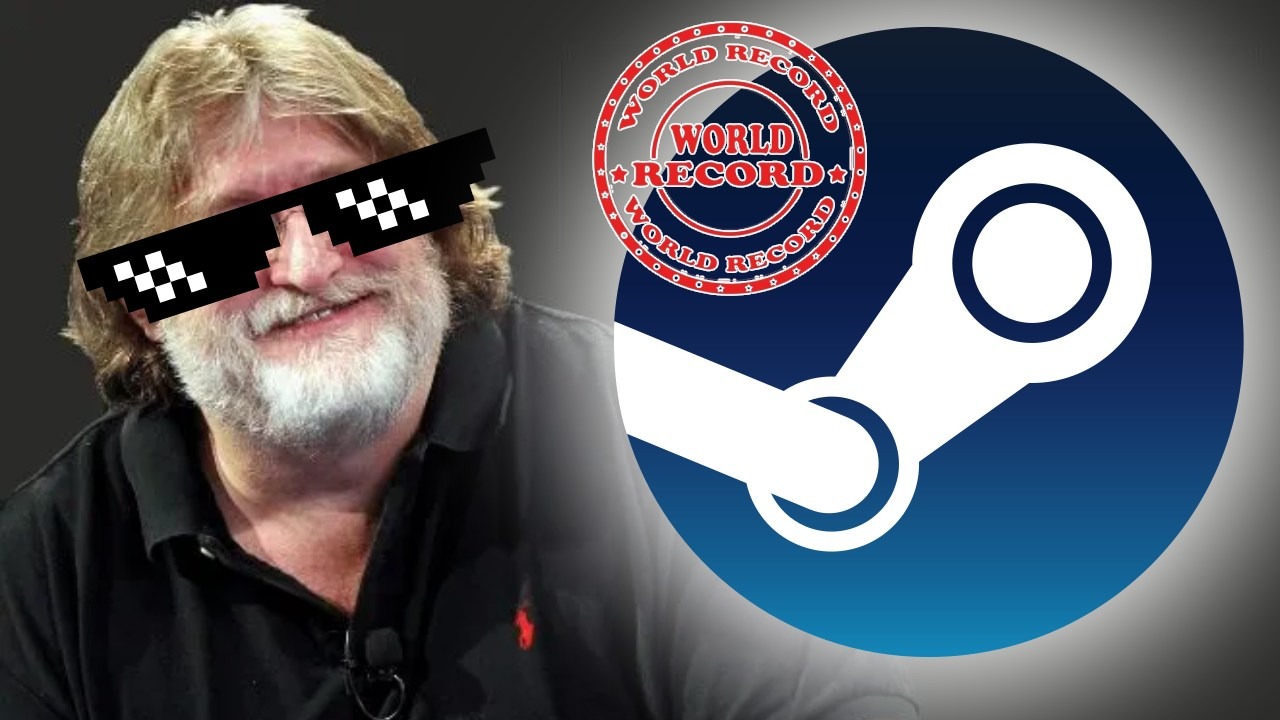 Steam explose encore son propre record, les chiffres impressionnants
