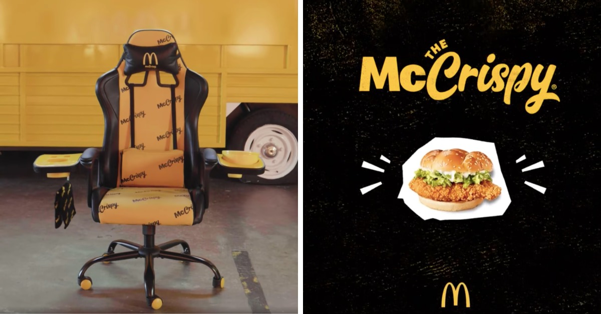 La minute insolite : McDonald's dévoile un siège gamer chauffe