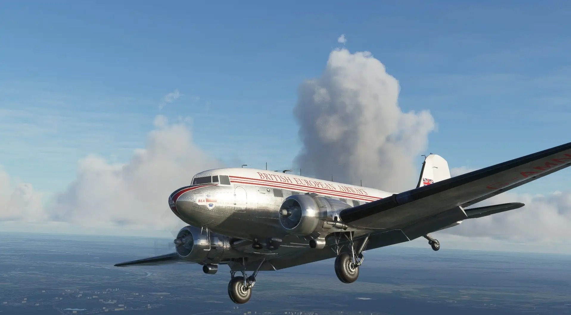 Flight Simulator s'offre une énorme mise à jour avec un avion culte