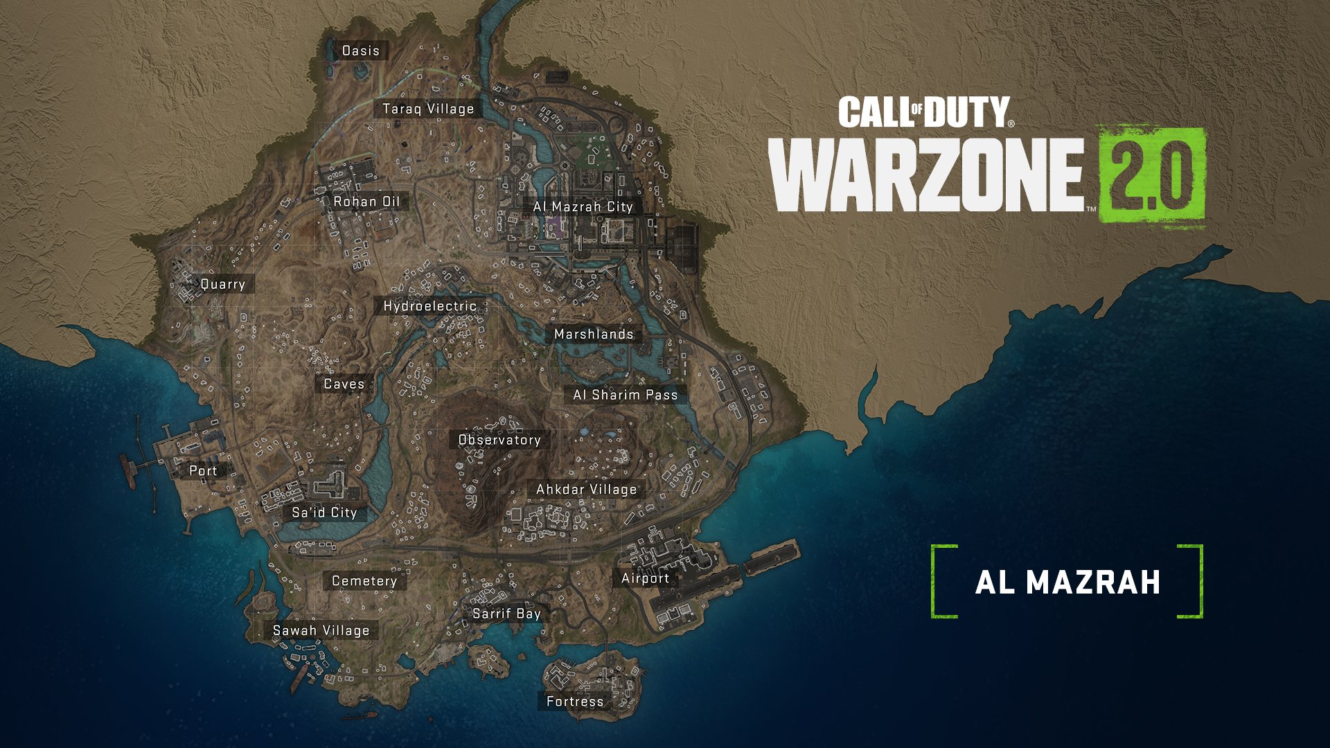 Warzone 2 map complète