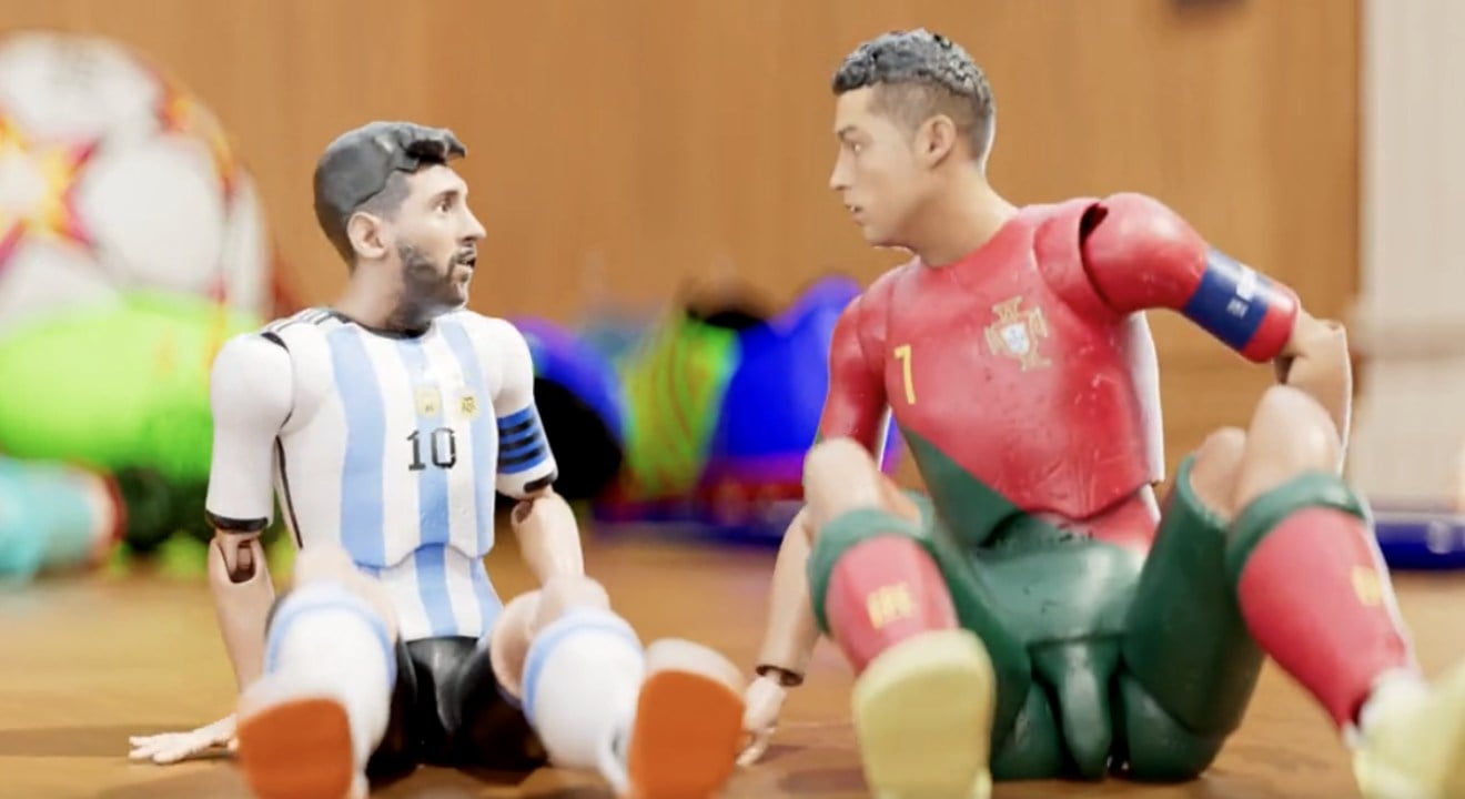 L'image du jour : les joueurs de la Coupe du Monde en mode Toy Story !